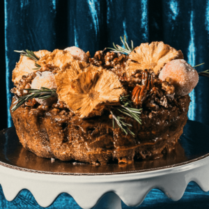 Rosca de Frutas Navideña